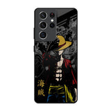 Dark Luffy Samsung Galaxy S21 Ultra Glass Back Cover Online