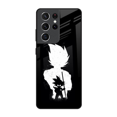 Monochrome Goku Samsung Galaxy S21 Ultra Glass Back Cover Online