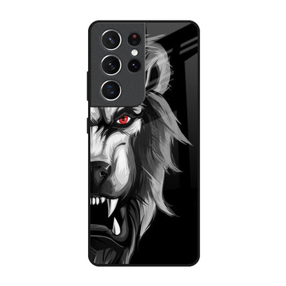 Wild Lion Samsung Galaxy S21 Ultra Glass Back Cover Online