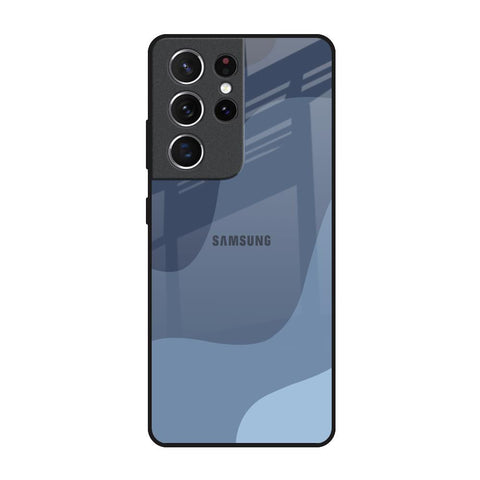 Navy Blue Ombre Samsung Galaxy S21 Ultra Glass Back Cover Online