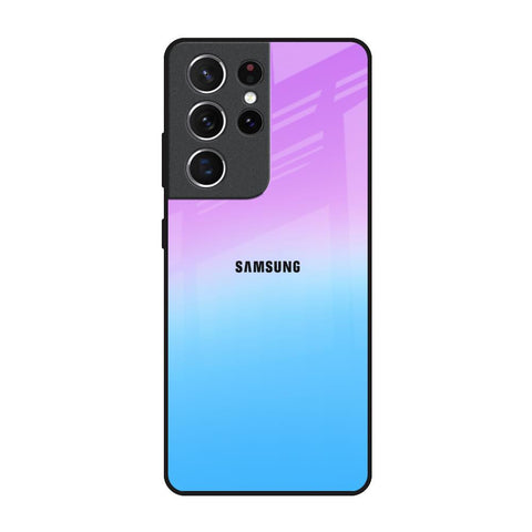 Unicorn Pattern Samsung Galaxy S21 Ultra Glass Back Cover Online