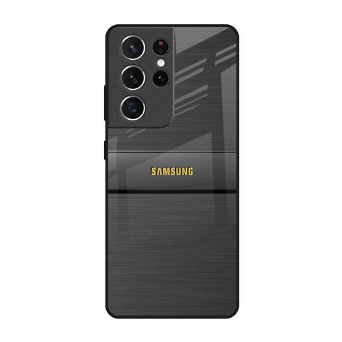 Grey Metallic Glass Samsung Galaxy S21 Ultra Glass Back Cover Online