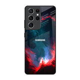 Brush Art Samsung Galaxy S21 Ultra Glass Back Cover Online