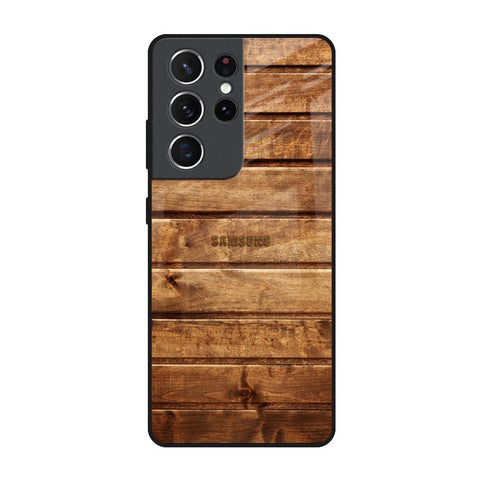 Wooden Planks Samsung Galaxy S21 Ultra Glass Back Cover Online