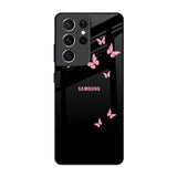 Fly Butterfly Samsung Galaxy S21 Ultra Glass Back Cover Online