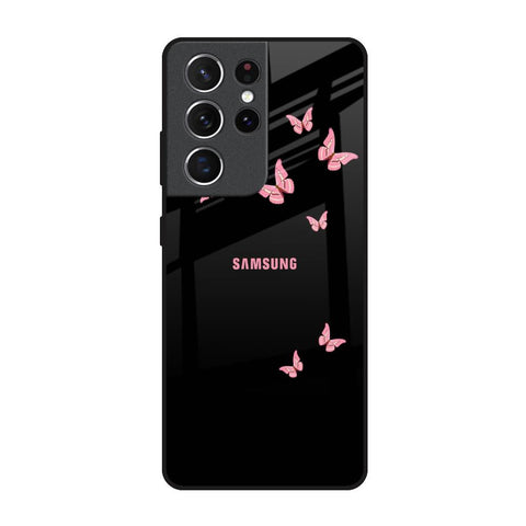 Fly Butterfly Samsung Galaxy S21 Ultra Glass Back Cover Online