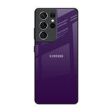 Dark Purple Samsung Galaxy S21 Ultra Glass Back Cover Online