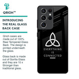 Everything Is Connected Glass Case for Samsung Galaxy S21 Ultra