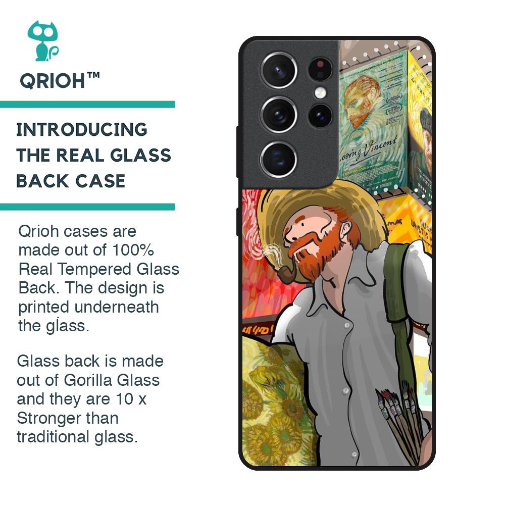Loving Vincent Glass Case for Samsung Galaxy S21 Ultra