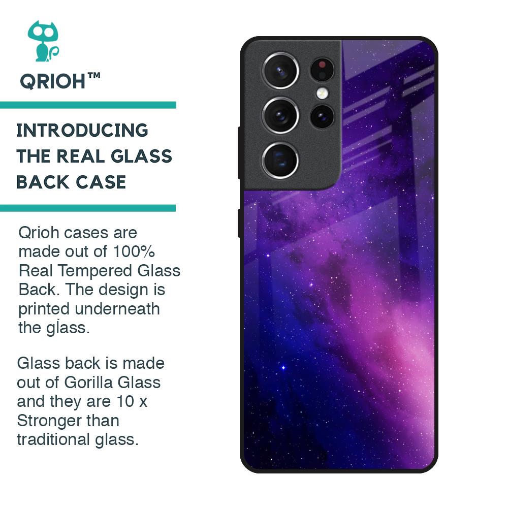 Stars Life Glass Case For Samsung Galaxy S21 Ultra