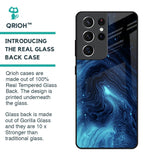 Dazzling Ocean Gradient Glass Case For Samsung Galaxy S21 Ultra