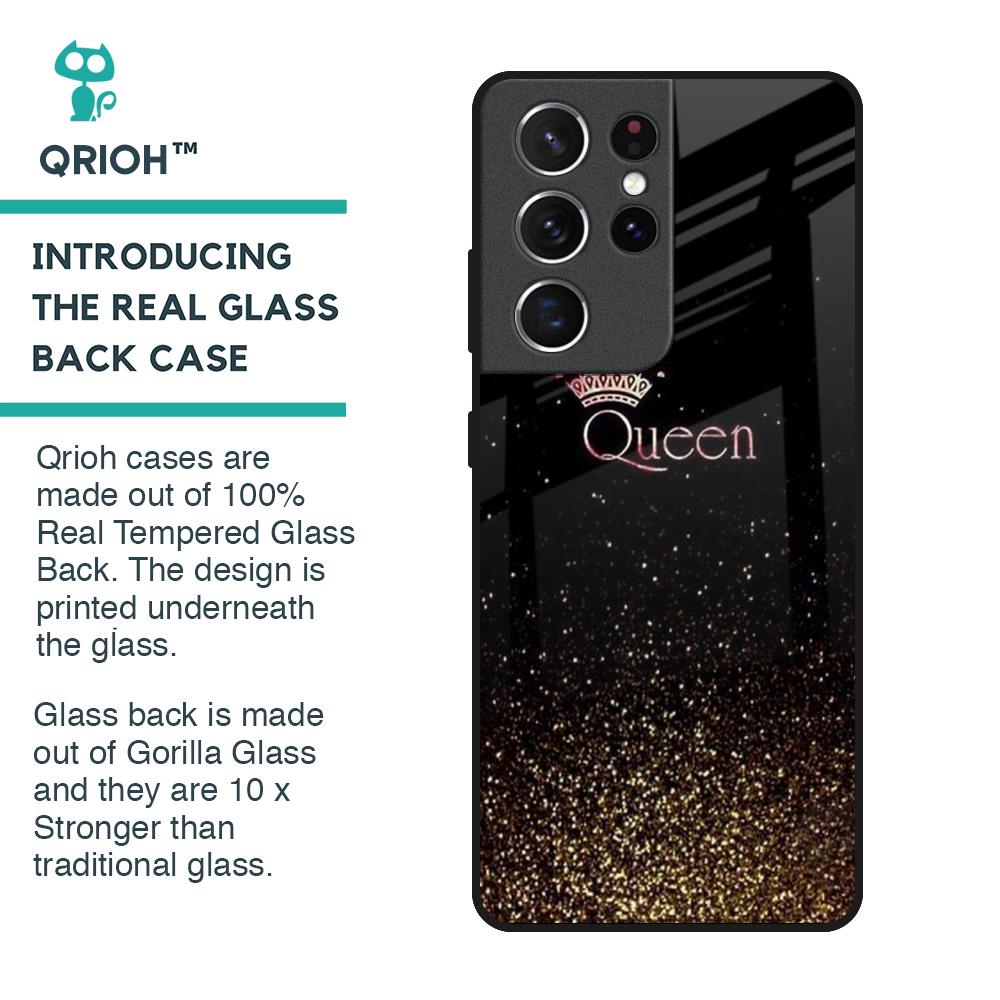 I Am The Queen Glass Case for Samsung Galaxy S21 Ultra