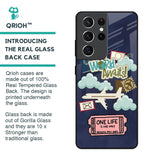 Tour The World Glass Case For Samsung Galaxy S21 Ultra