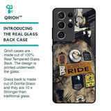 Ride Mode On Glass Case for Samsung Galaxy S21 Ultra