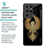Mythical Phoenix Art Glass Case for Samsung Galaxy S21 Ultra