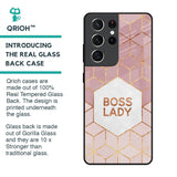 Boss Lady Glass Case for Samsung Galaxy S21 Ultra