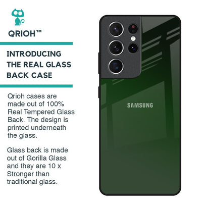 Deep Forest Glass Case for Samsung Galaxy S21 Ultra
