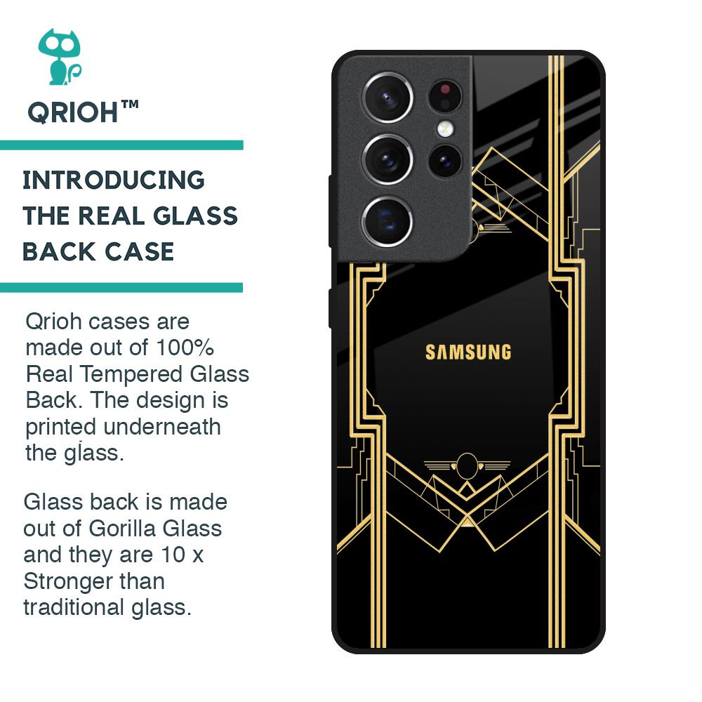 Sacred Logo Glass Case for Samsung Galaxy S21 Ultra