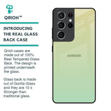 Mint Green Gradient Glass Case for Samsung Galaxy S21 Ultra