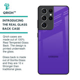 Amethyst Purple Glass Case for Samsung Galaxy S21 Ultra