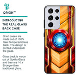 Arc Reactor Glass Case for Samsung Galaxy S21 Ultra