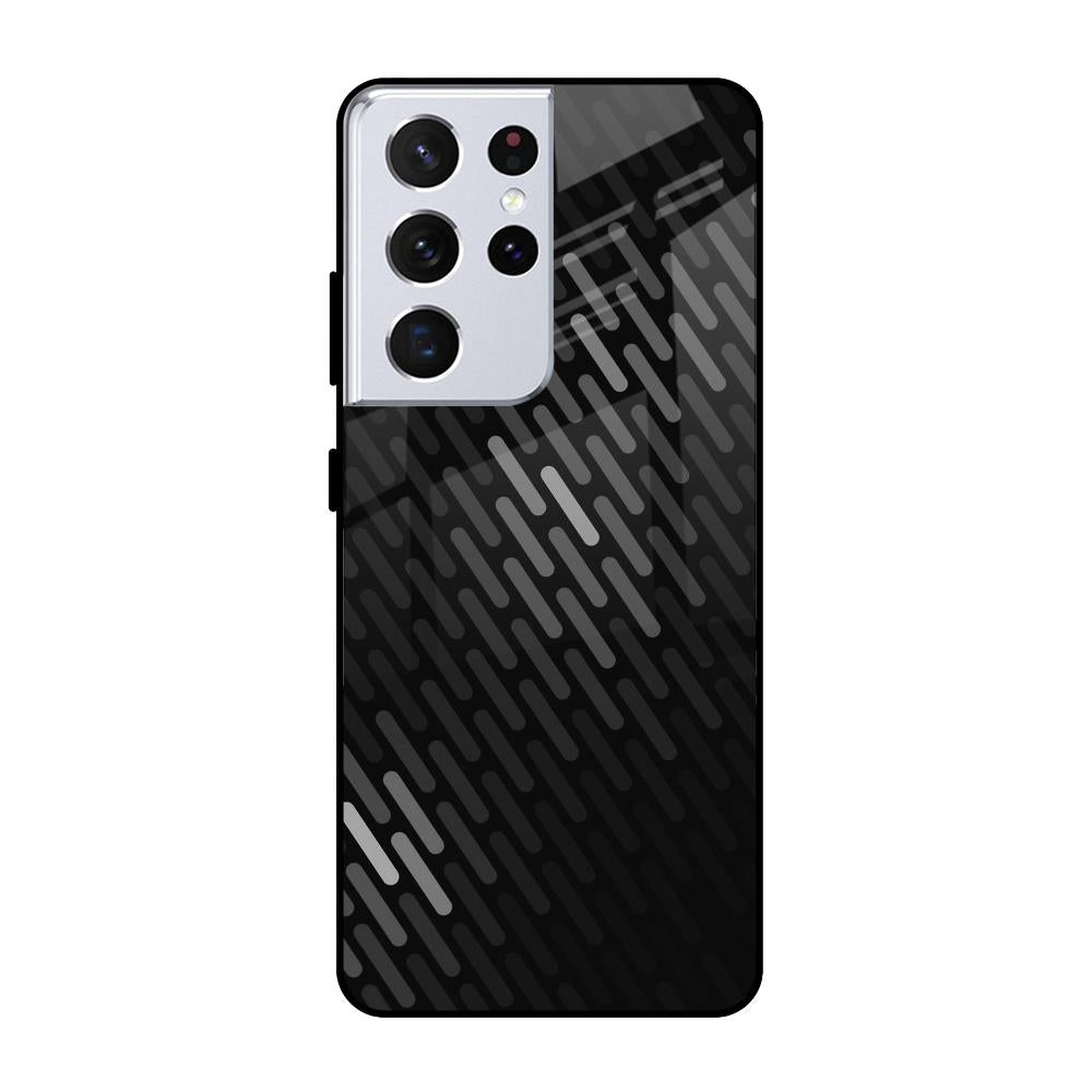 Dark Abstract Pattern Samsung Galaxy S21 Ultra Glass Cases & Covers Online