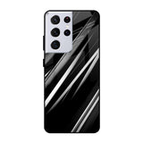 Black & Grey Gradient Samsung Galaxy S21 Ultra Glass Cases & Covers Online