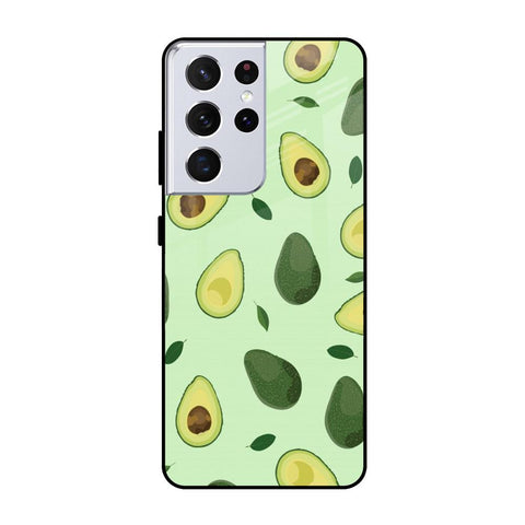 Pears Green Samsung Galaxy S21 Ultra Glass Cases & Covers Online