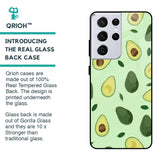 Pears Green Glass Case For Samsung Galaxy S21 Ultra
