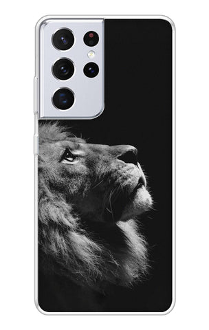 Lion Looking to Sky Samsung Galaxy S21 Ultra Back Cover
