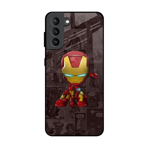 Angry Baby Super Hero Samsung Galaxy S21 Plus Glass Back Cover Online