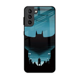 Cyan Bat Samsung Galaxy S21 Plus Glass Back Cover Online