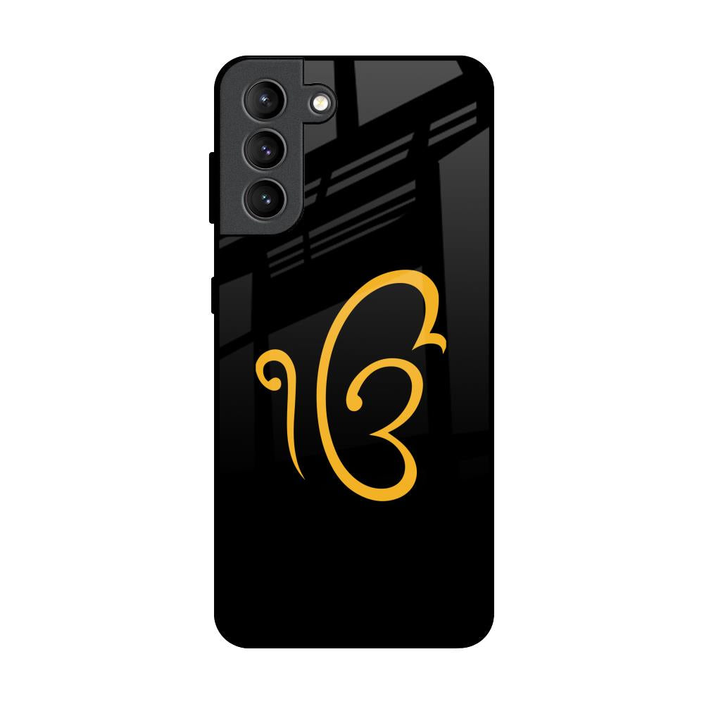 Luxury Fashion Initial Samsung Galaxy S21 Plus Glass Back Cover Online
