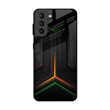 Modern Ultra Chevron Samsung Galaxy S21 Plus Glass Back Cover Online