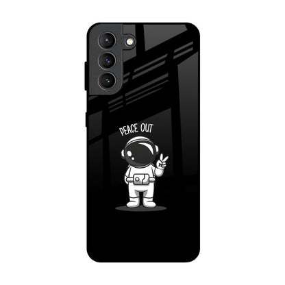 Peace Out Astro Samsung Galaxy S21 Plus Glass Back Cover Online