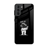 Peace Out Astro Samsung Galaxy S21 Plus Glass Back Cover Online