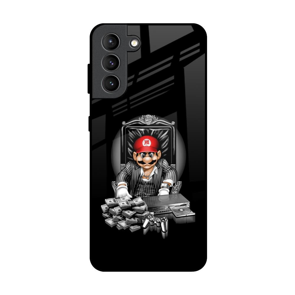 Dark Secret Samsung Galaxy S21 Plus Glass Back Cover Online