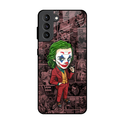 Joker Cartoon Samsung Galaxy S21 Plus Glass Back Cover Online