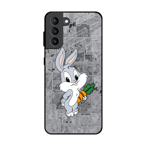 Cute Baby Bunny Samsung Galaxy S21 Plus Glass Back Cover Online
