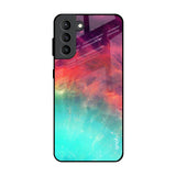 Colorful Aura Samsung Galaxy S21 Plus Glass Back Cover Online