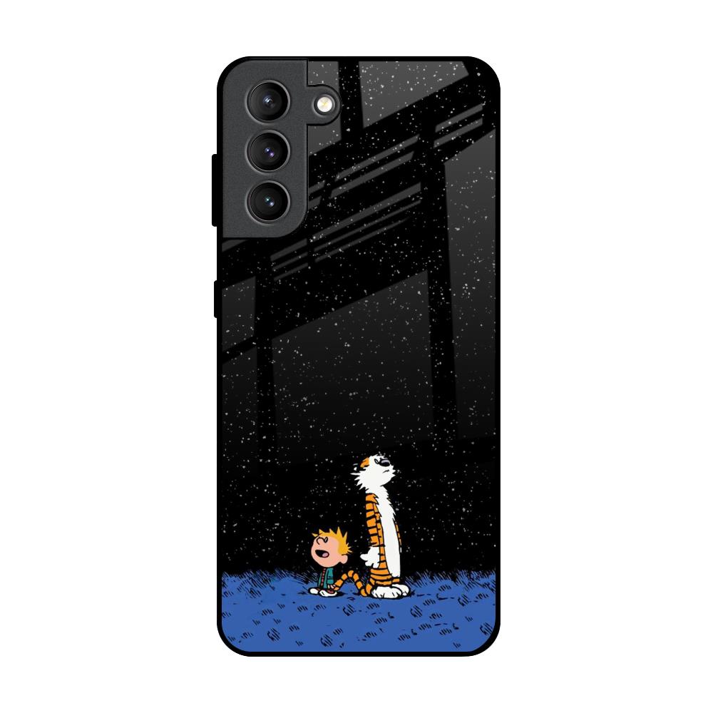 Night Sky Star Samsung Galaxy S21 Plus Glass Back Cover Online