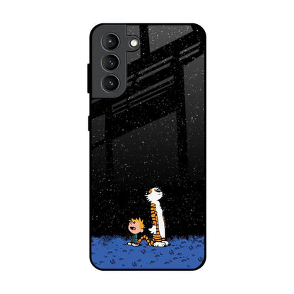 Night Sky Star Samsung Galaxy S21 Plus Glass Back Cover Online