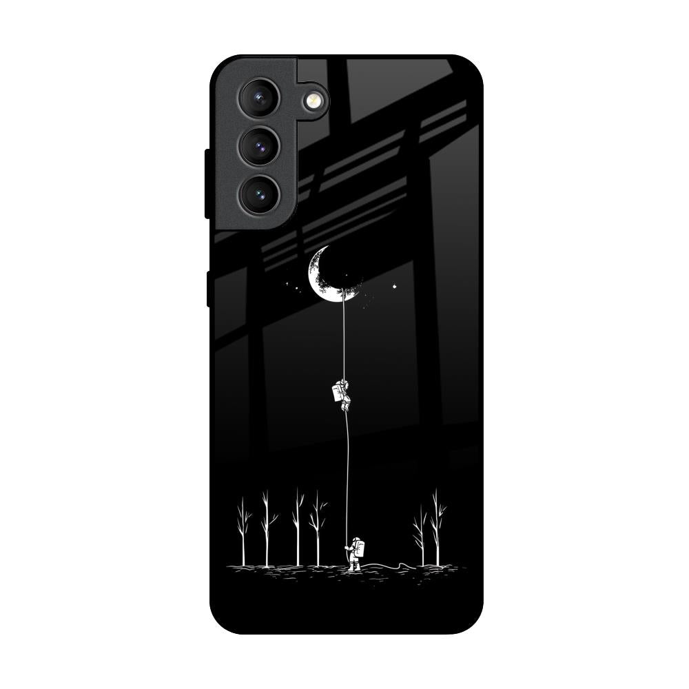 Catch the Moon Samsung Galaxy S21 Plus Glass Back Cover Online