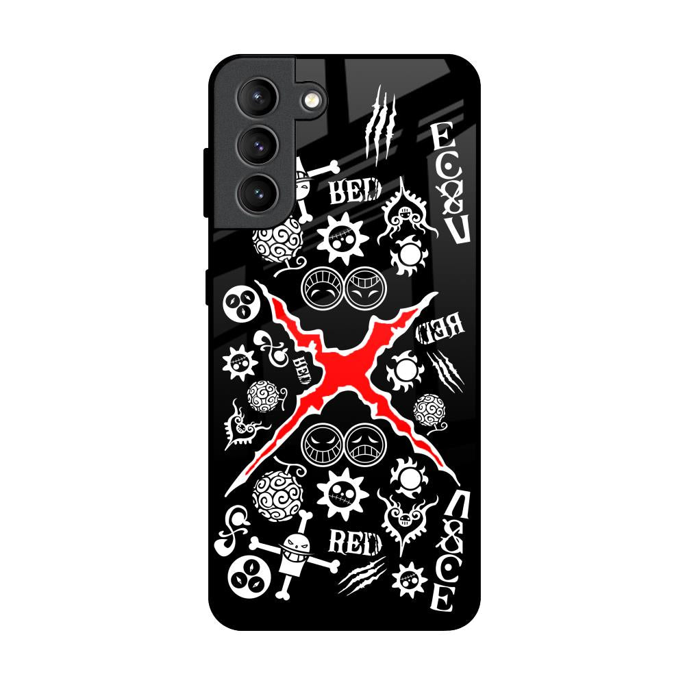 Red Zone Samsung Galaxy S21 Plus Glass Back Cover Online