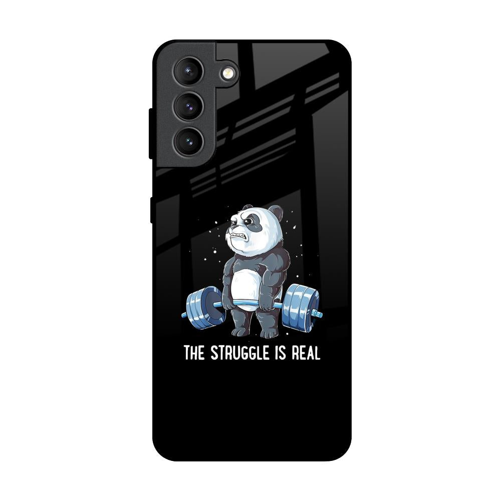 Real Struggle Samsung Galaxy S21 Plus Glass Back Cover Online