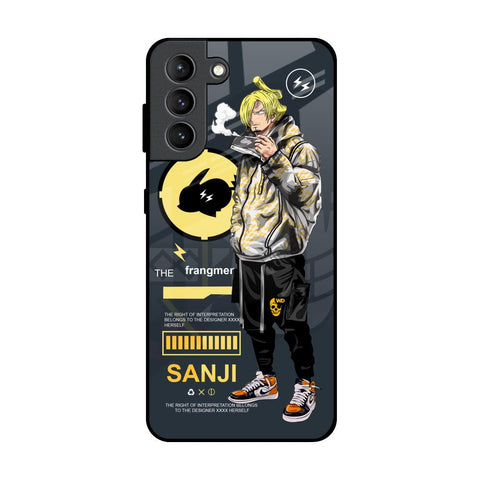 Cool Sanji Samsung Galaxy S21 Plus Glass Back Cover Online