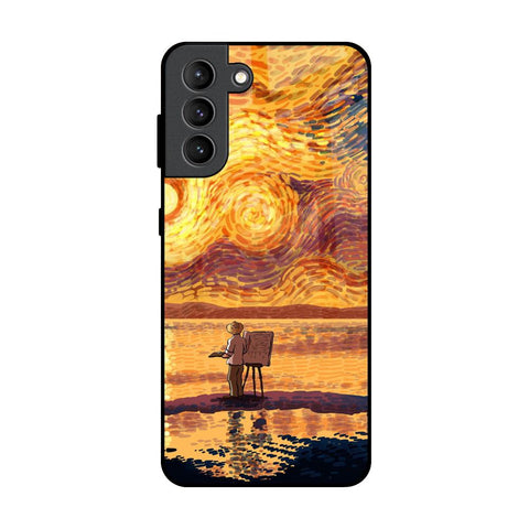 Sunset Vincent Samsung Galaxy S21 Plus Glass Back Cover Online