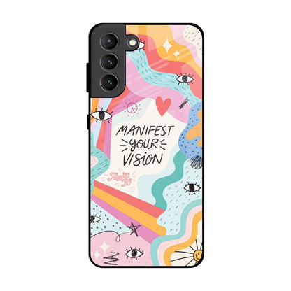 Vision Manifest Samsung Galaxy S21 Plus Glass Back Cover Online