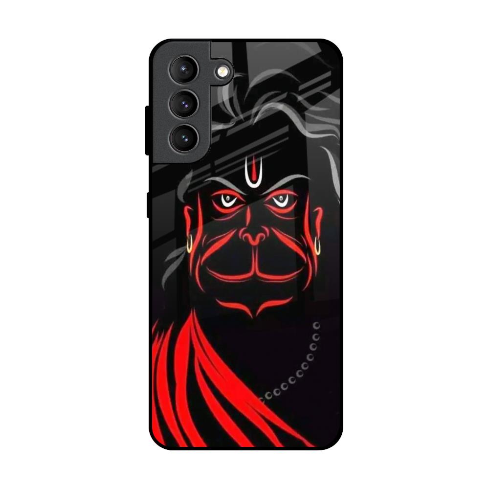 Lord Hanuman Samsung Galaxy S21 Plus Glass Back Cover Online