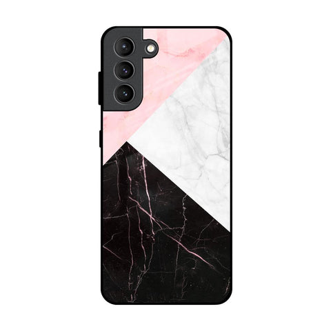 Marble Collage Art Samsung Galaxy S21 Plus Glass Back Cover Online